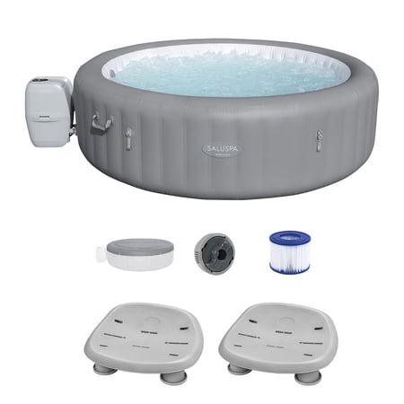 Bestway SaluSpa Grenada AirJet Hot Tub, with Pump #P09144 and spa seats