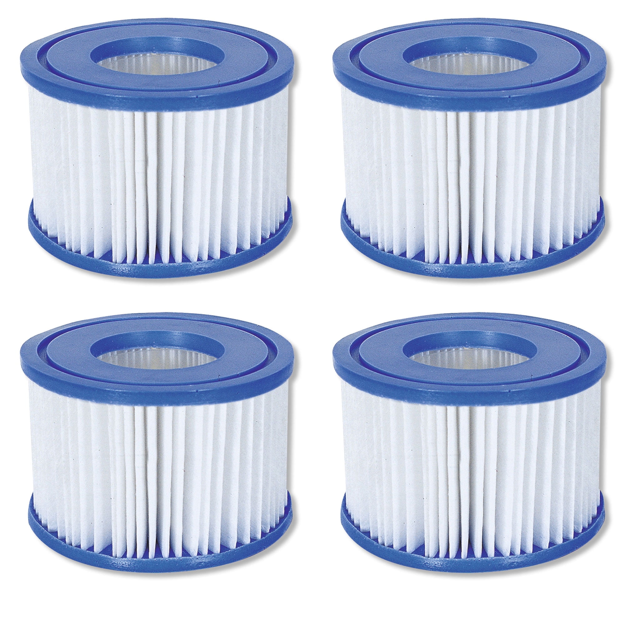 Bestway SaluSpa Hot Tub Filter Pump Type VI Replacement Cartridges 4 Pack