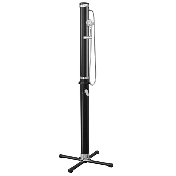 Bestway SolarFlow Outdoor Shower 5gal/20L: Oversized Shower Head and Stand. Easy Installation, adjustable water flow and tempature control. Multiple Water Spray Settings