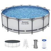 Bestway Steel Pro Max 5613HE Above Ground Pool - Puncture Resistant Liner - 14 ft x 48 in