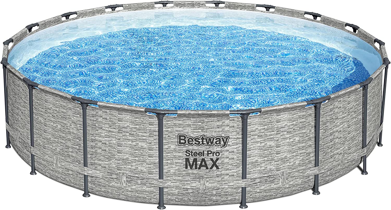 Bestway Steel Pro MAX 18' x 48" Round Above Ground Swimming Pool Set