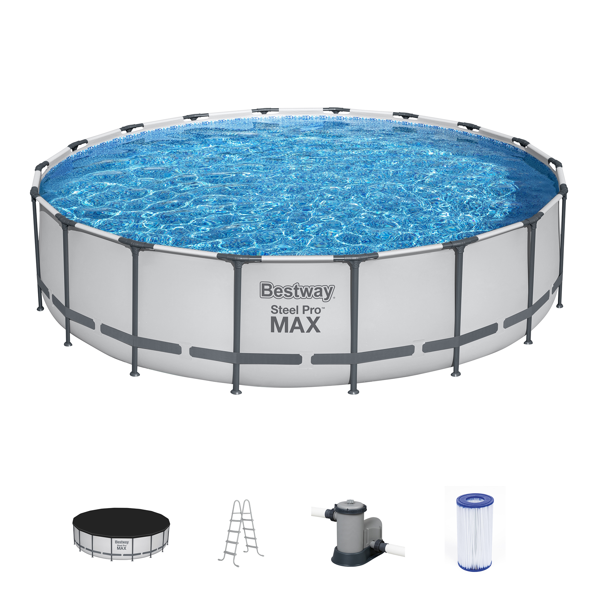 Pleatco Advanced PFS2448 Swimming Pool Replacement 7 Full & 1 Partial ...