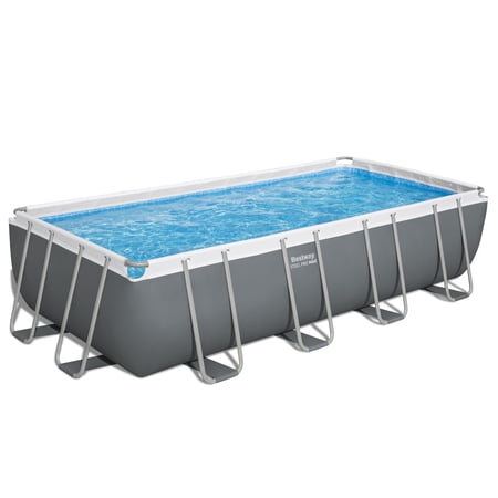 Bestway Steel Pro Max 18' x 9' x 48"/5.49m x 2.74m x 1.22m Rectangular Pool Set AGP