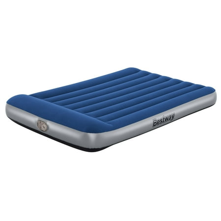 bestway® tritech air mattress full 12" with built-in ac pump