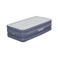 thumbnail image 1 of Bestway Tritech Air Mattress Inflatable Twin Bed with Built-In AC Pump, 1 of 10