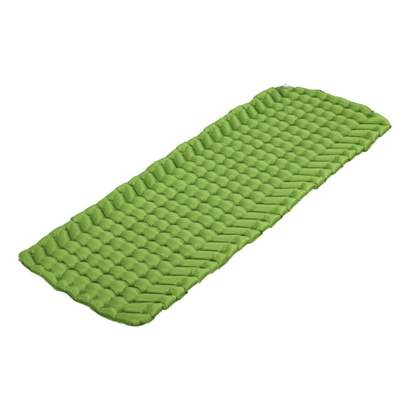 Bestway WanderLite Rectangular Sleeping Air Pad with Storage Bag, Green