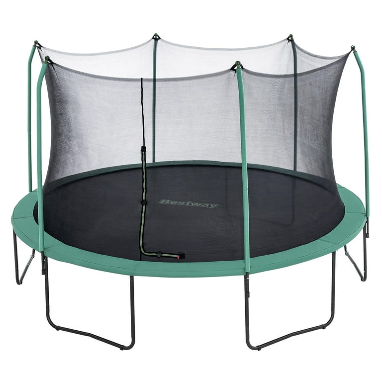 Bestway Xtreme Air 14' Outdoor Trampoline, No-Gap Enclosure, Anti