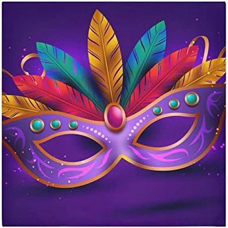 mardi gras cloth napkins