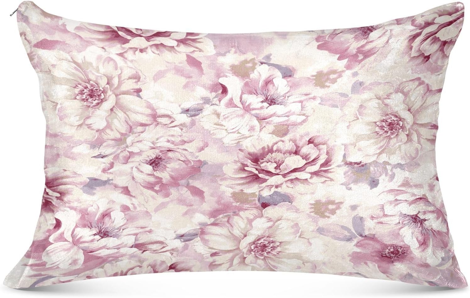 Bestwell Flower Plush Pillow Cases Super Soft and Cozy Luxury
