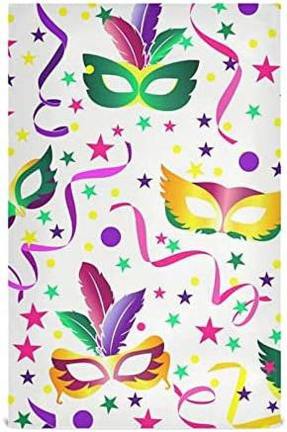 mardi gras tableware