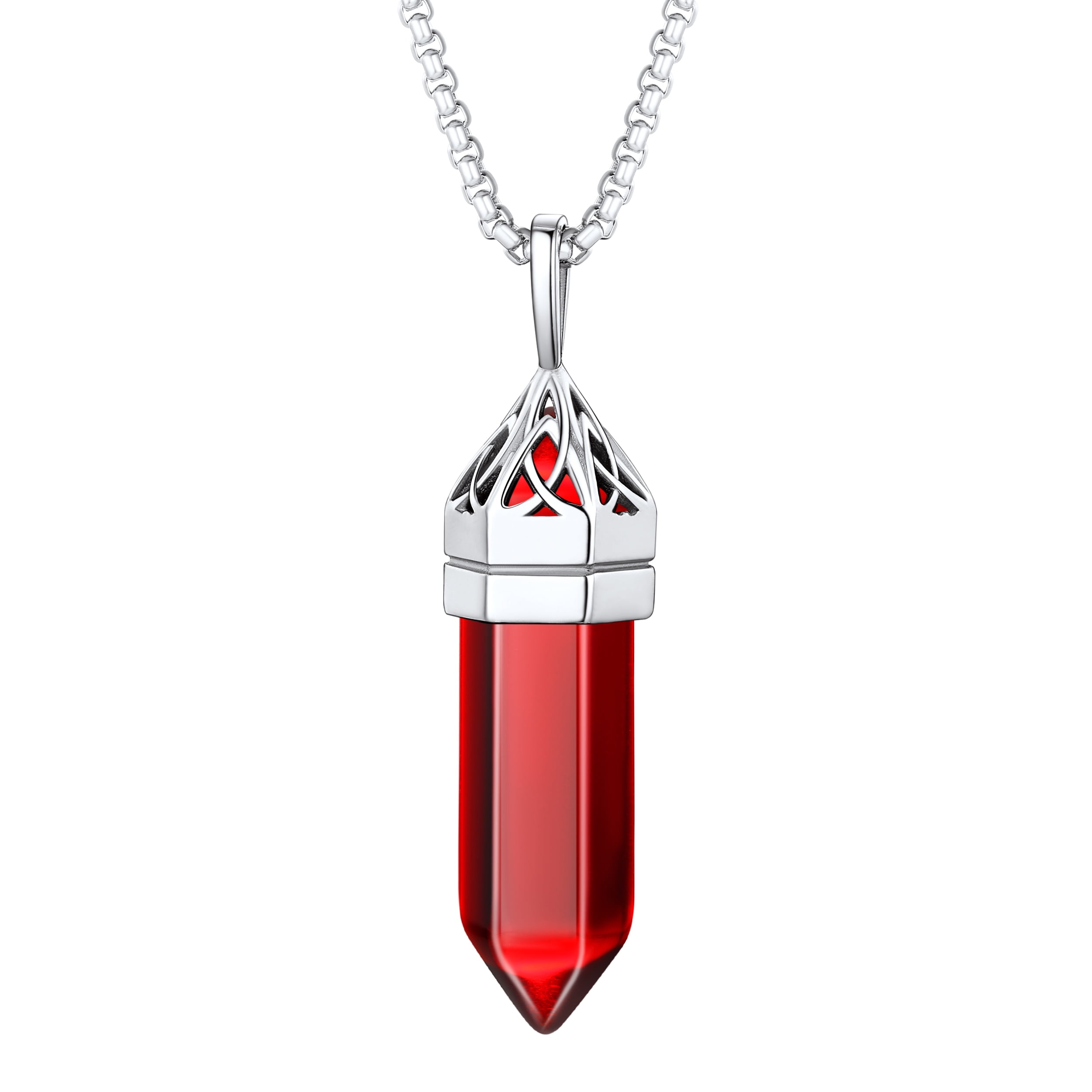 Ladies birthstone necklaces discount