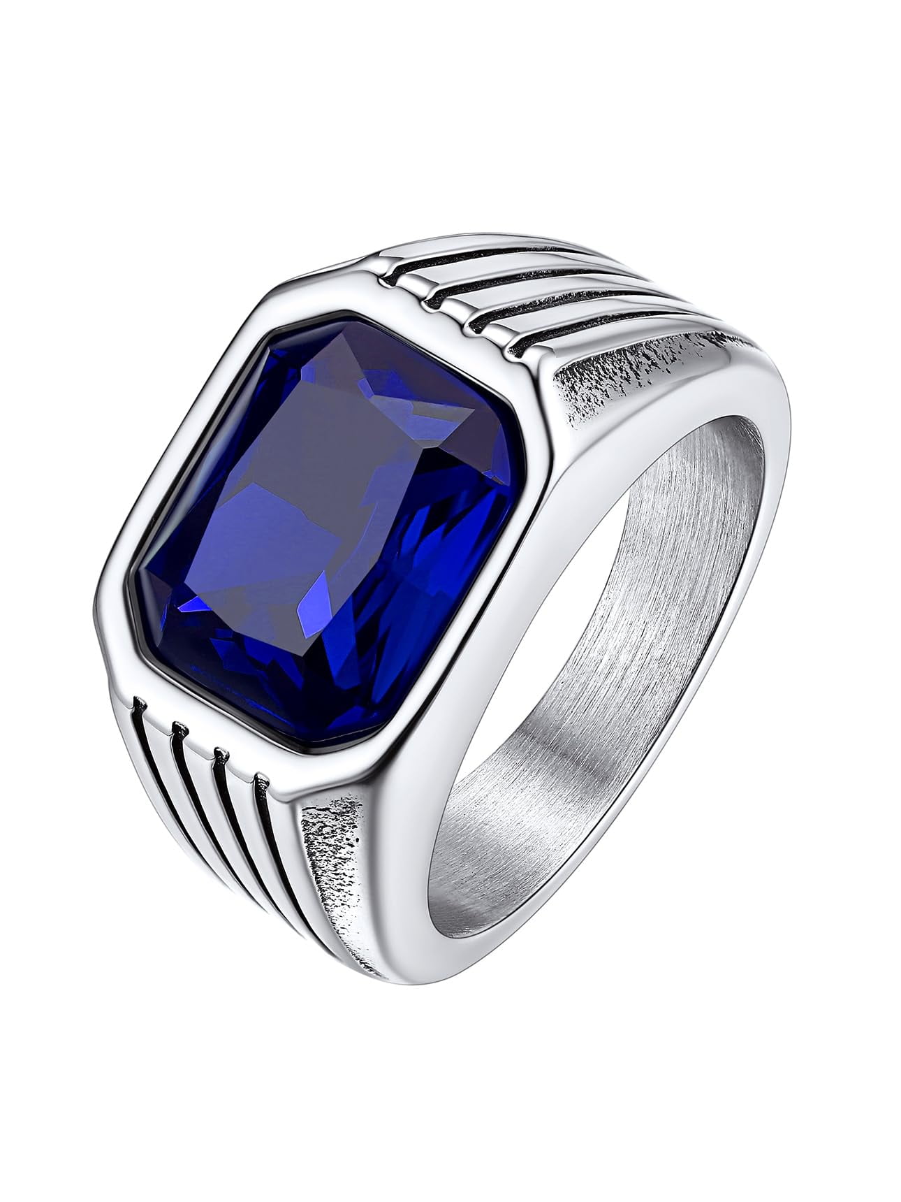 Mens chunky signet ring discount