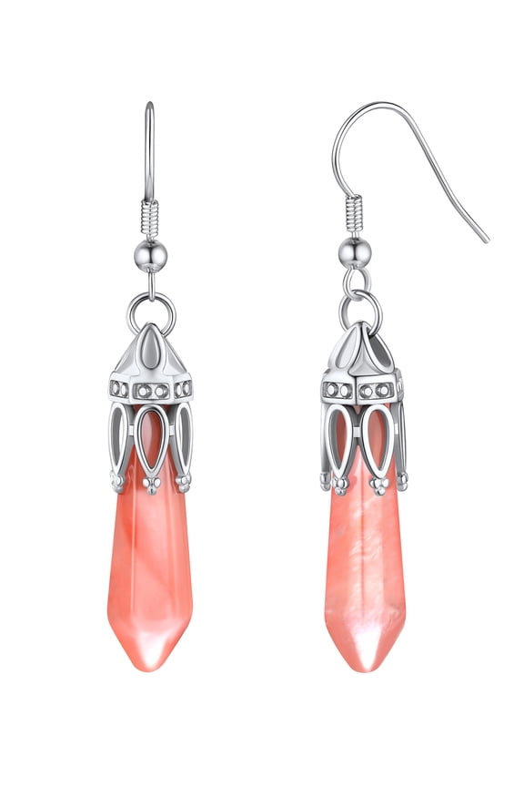 Crystal Dangle Earrings for Women October Birthstone Drop Earrings Jewelry Gifts for Birthday Mother's Day