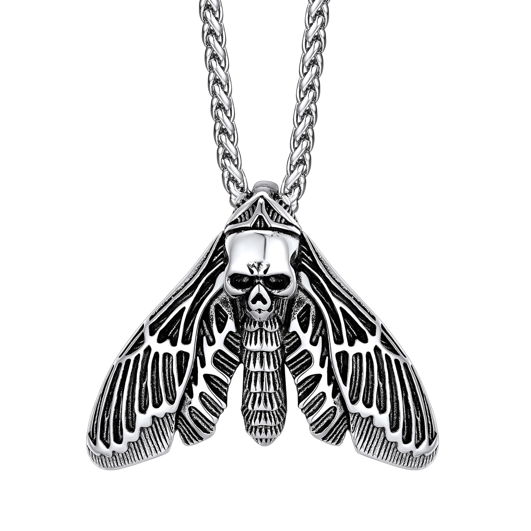 AILUOR Steampunk Gear Pendant Necklace – Moving Gears, Heart/Owl/Butterfly/Bee Design, Vintage Gothic Jewelry