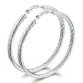 thumbnail image 1 of Bestyle Large Cross Hoop Earrings for Women 80mm Oversized Lightweight Stainless Steel Earrings Gifts for Girlfriend Daughter Mom Wife, 1 of 9