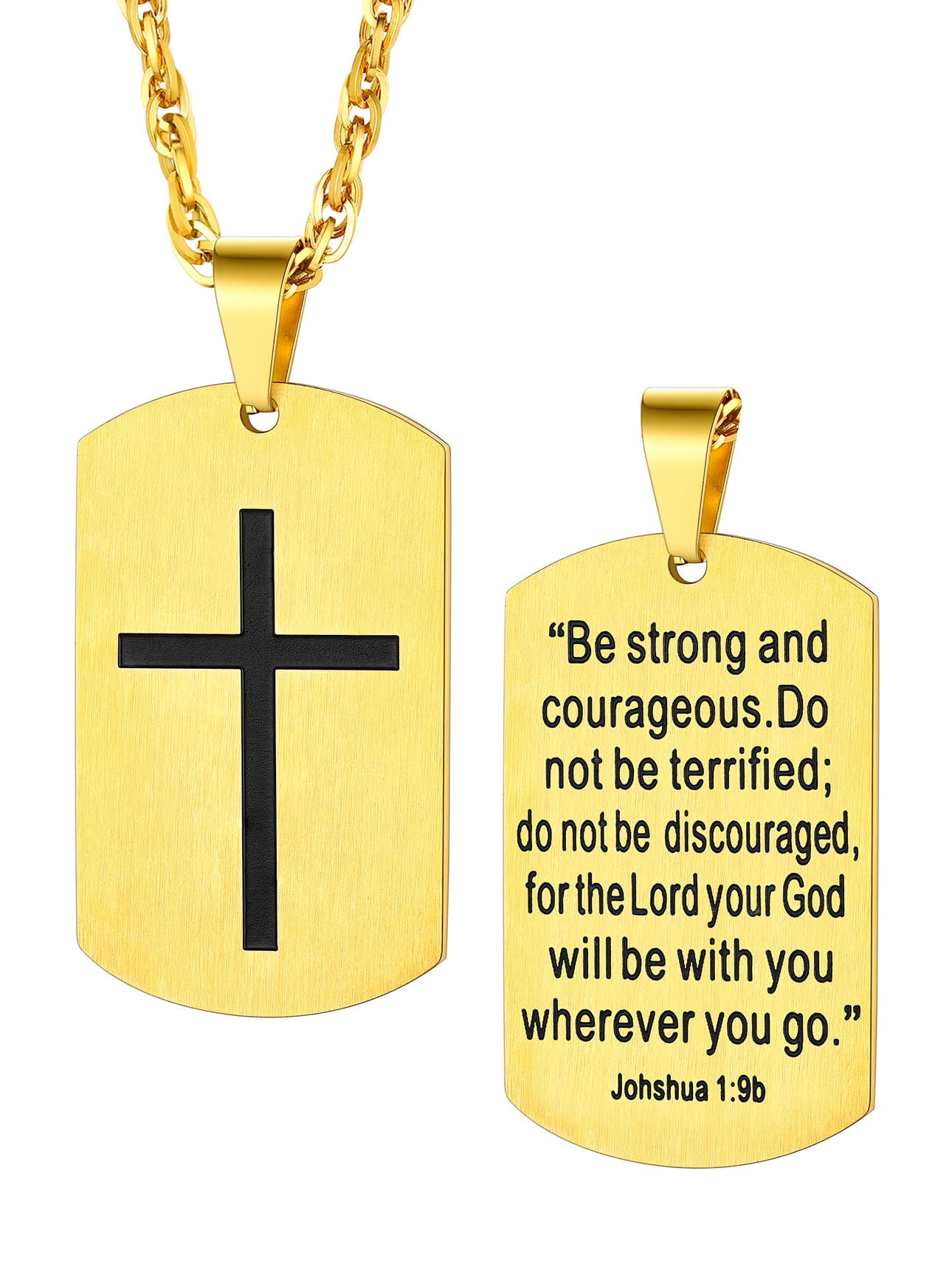 Men's serenity clearance prayer necklace