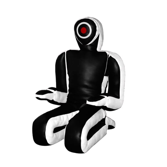 Bestzo MMA Grappling Dummy 70 Inch Unfilled – Synthetic Leather BJJ Wrestling & Jiu-Jitsu Training Dummy with Hands & Feet, Wrist Locks, Heel Hooks, Throwing & Ground Training
