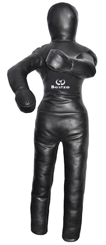 Bestzo MMA Training Sports Dummy Judo Black Wrestling Punching Bag - Unfilled- 59 inches