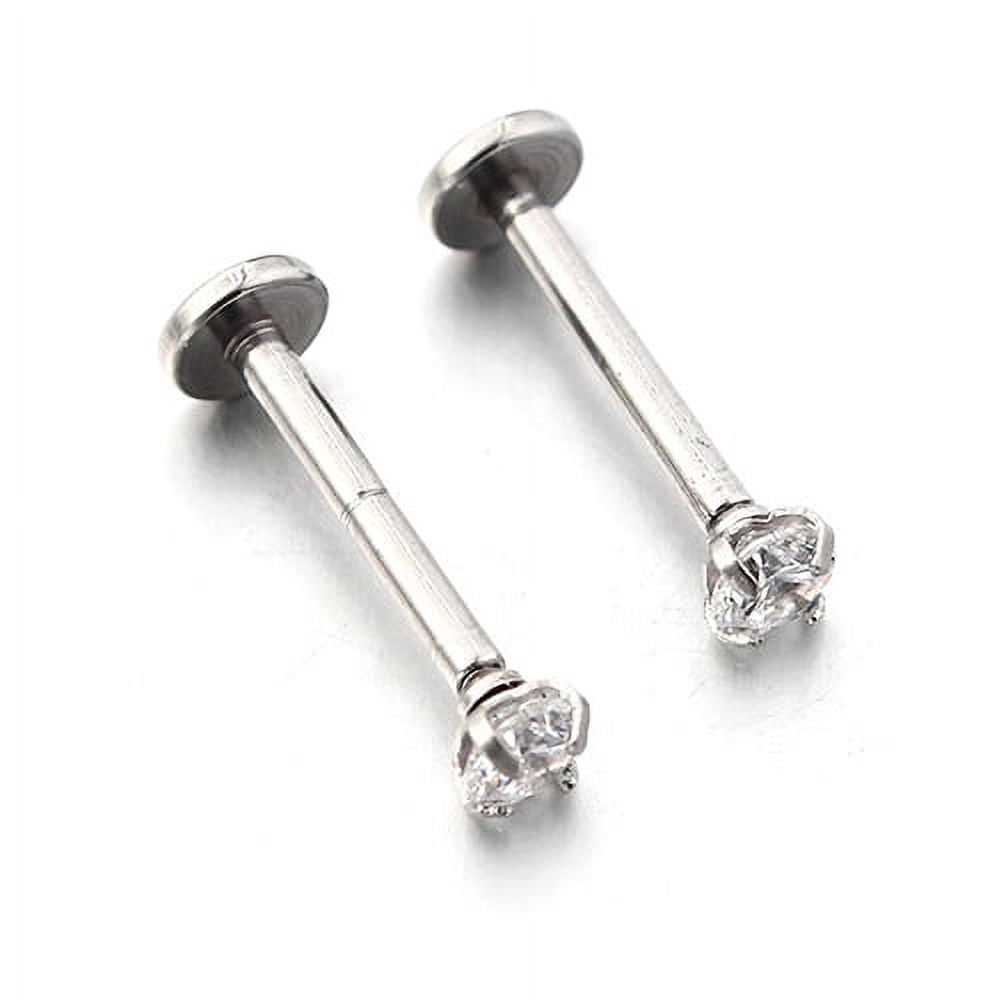 Black diamond lip stud deals
