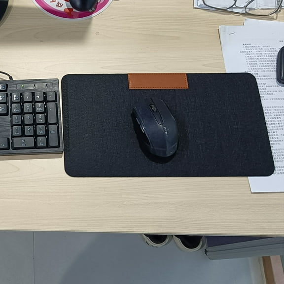 Besufy Multi-Functional Large Felt Gaming Mouse Pad Office Desk Laptop Keyboard Mat