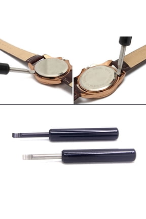 Watch Back Cover Case Opener Screw Wrench Battery Change Watchmaker Repair Tool,Watch Repair Tool Long Prying Knife Long Handle Warping Shovel Open Watch Opener Tool