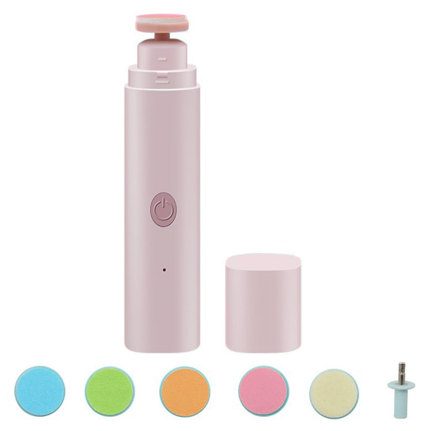 Besunny Baby Nail File Clippers Rechargeable Baby Nail Trimmer w/ Light for Newborn Toddler Kid