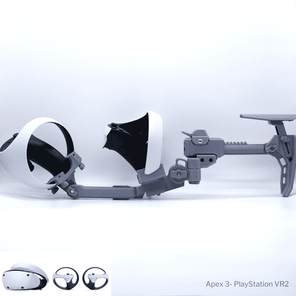 BeswinVR Apex3 Magnetic GunStock for PSVR2 Controller, with 5-Points Adjustable Buttstock and Cheek Rest