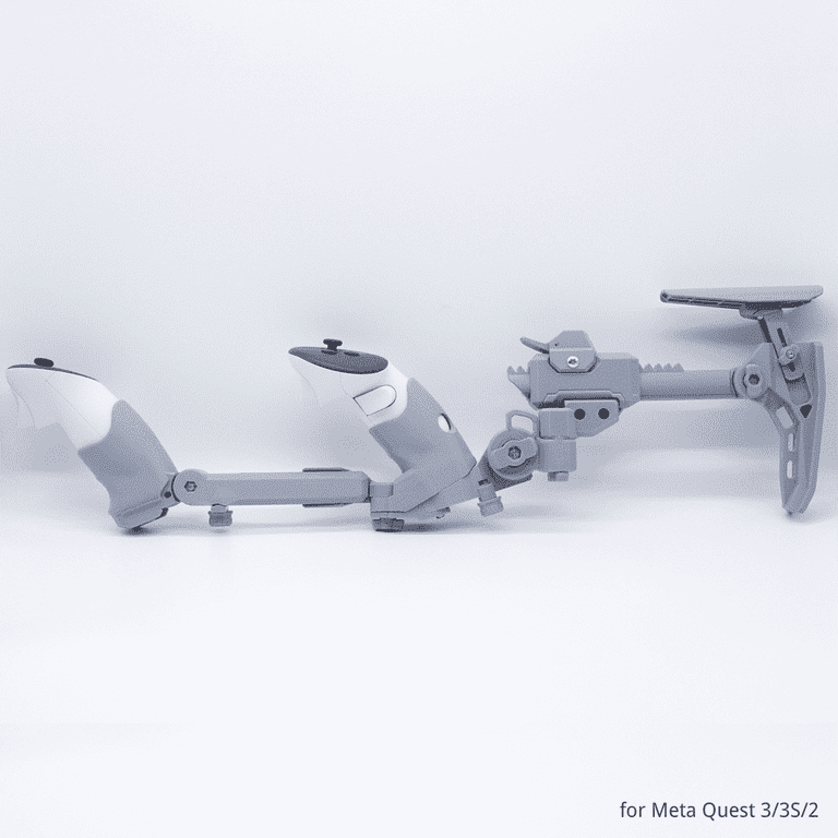 BeswinVR Magnetic GunStock Compatible with for Meta Quest 3/3S/2