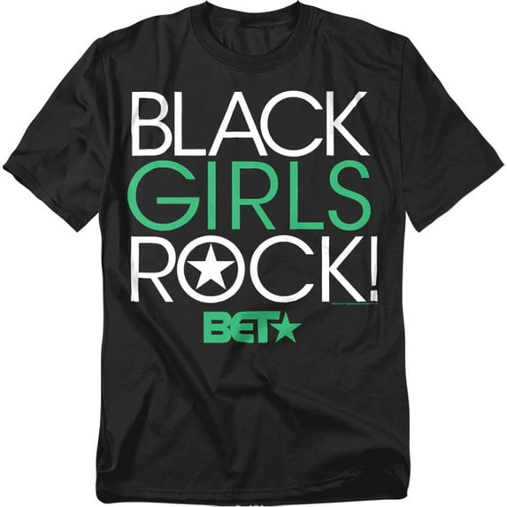 Bet Logo T-Shirt Black Girls Rock Unisex Graphic Tee for Men & Women