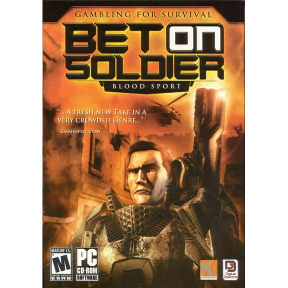 Bet On Soldier: Blood Sport Classic PC CDRom Game