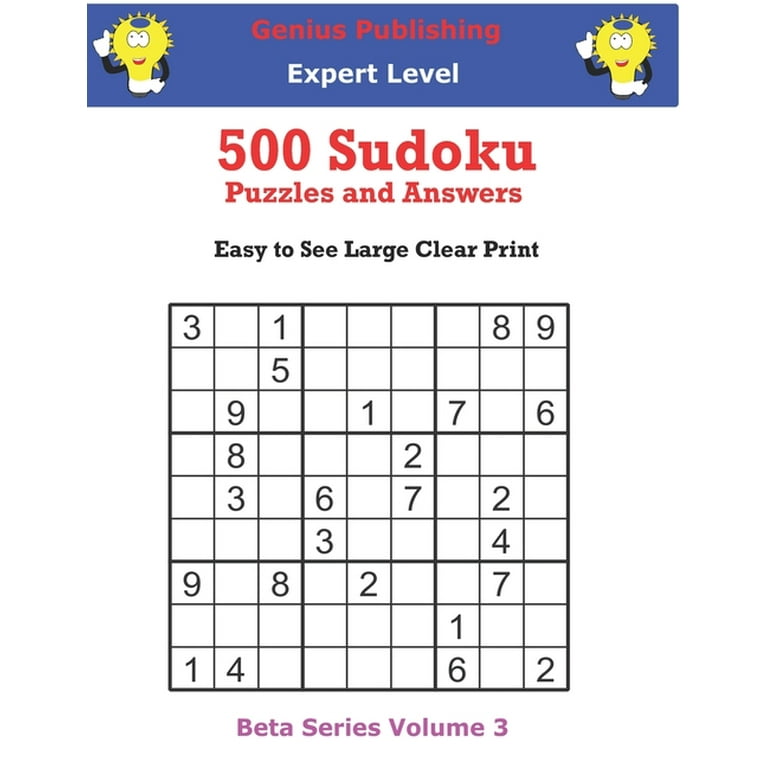 Buy 500 Championship Sudoku Puzzles and Answers Beta Series Volume