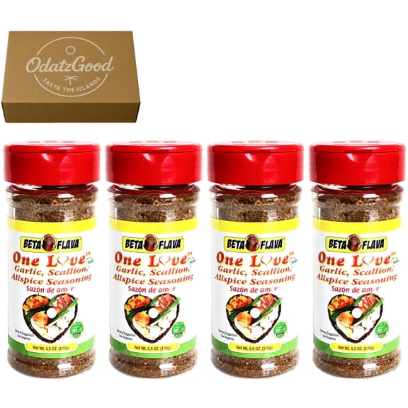 Beta Flava Garlic Scallion 5.5oz (170g) 4-Pack Curated & Packaged by ODatzGood