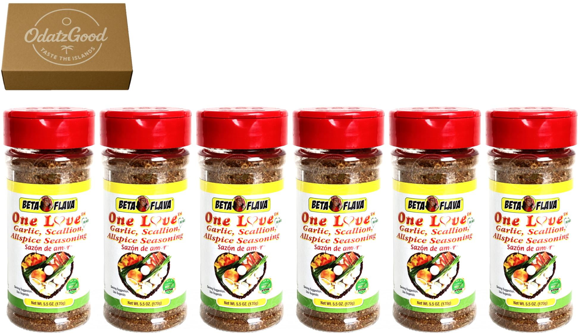 Beta Flava Garlic Scallion 5.5oz (170g) 6-Pack – Curated & Packaged by ODatzGood
