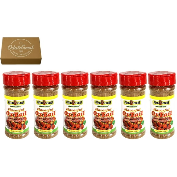 Beta Flava Oxtail Seasoning 6oz (170g) 6-Pack Curated & Packaged by ODatzGood