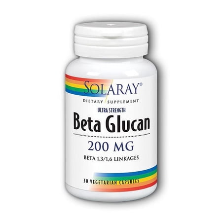 Beta Glucan 200mg Solaray 30 VCaps