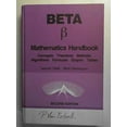 thumbnail image 1 of Pre-Owned Beta Mathematics Handbook: Concepts, Theorems, Methods, Algorithms, Formulas, Graphs, Tables (Paperback) 0849377587 9780849377587, 1 of 1