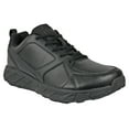 thumbnail image 1 of HOSS Men's Ankle High Work Sneaker, Chunky Closed Toe, Black, 19 6E, 1 of 1
