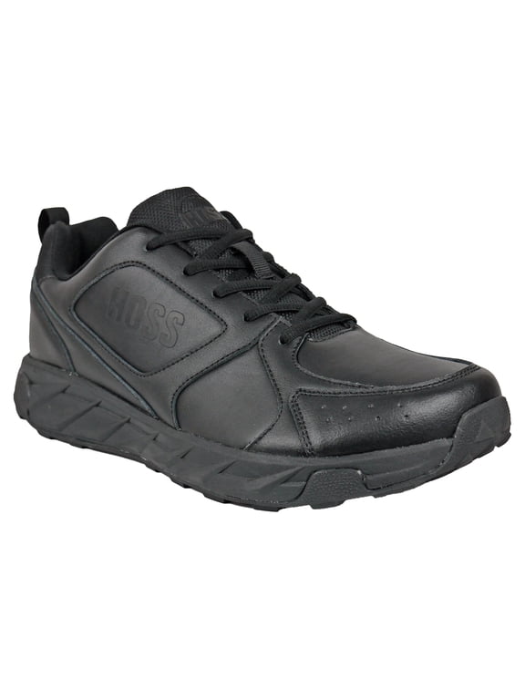HOSS Men's Beta Soft Toe EH Slip Resistant Work Shoe Black - 50161