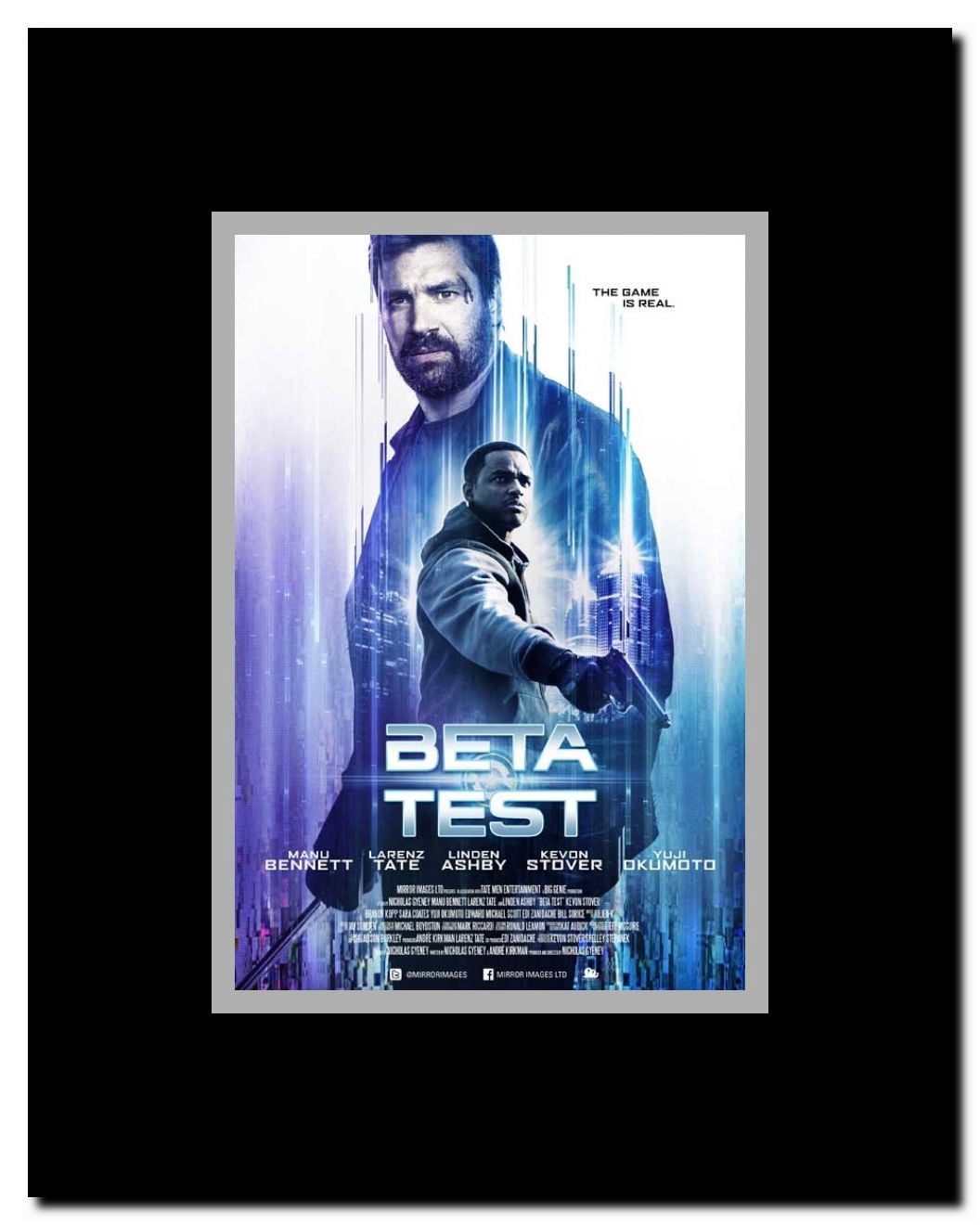 Beta Test Framed Movie Poster