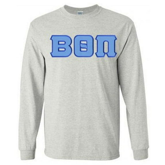 Beta Theta Pi Lettered Long sleeve Large Light Grey