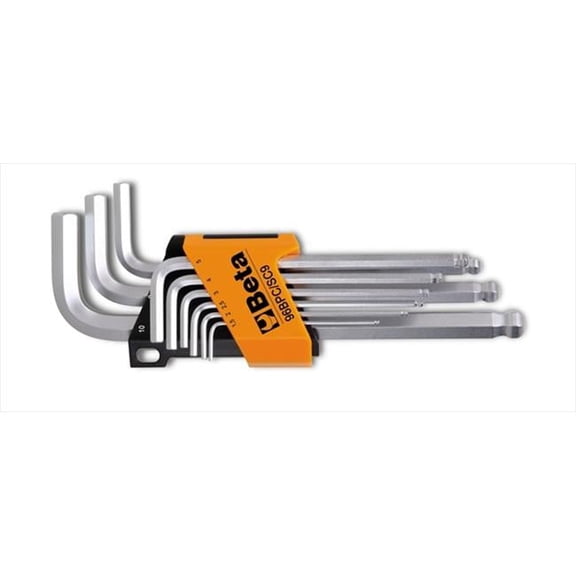 Beta Tools 000960354 96BPC-SC9 Ball Head Wrenches with Display- Set of 9