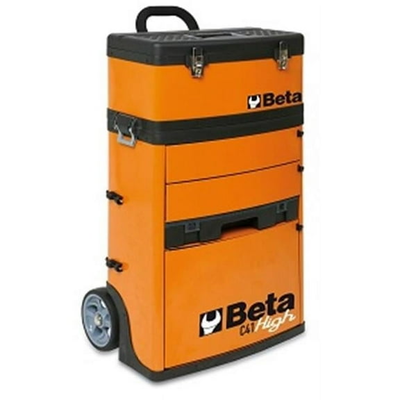 Beta Rolling Tool Box,48 lb Load Cap.,Steel C41H-R