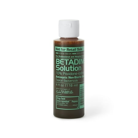 Betadine Antiseptic Solution, 4 Oz.