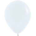 thumbnail image 1 of Sempertex 11 Inch Fashion White Latex Balloons Bag of 100 [53002], 1 of 2