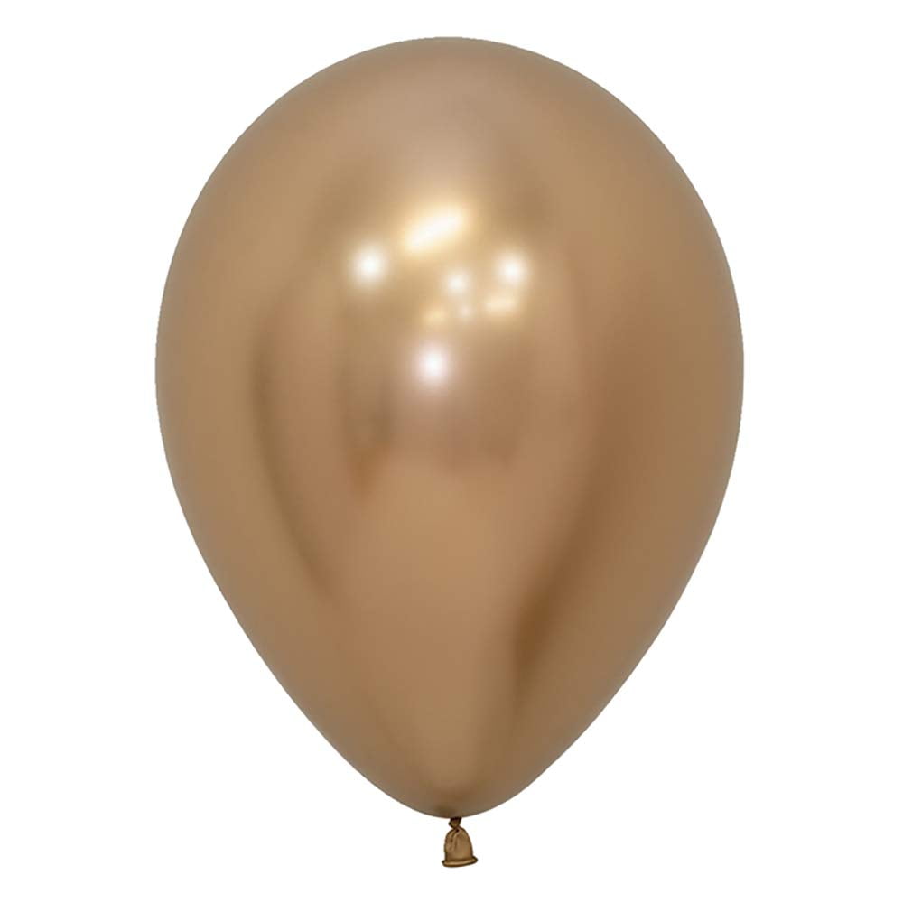 Betallatex 11" Reflex Gold YPF5 Latex Balloons - Walmart.com