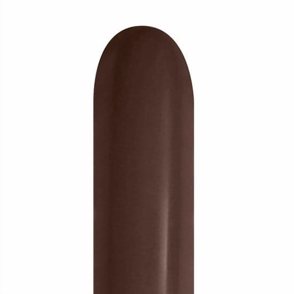 160B Deluxe Chocolate Betallatex Animal Twisting Latex Party Balloons - Pack of 100
