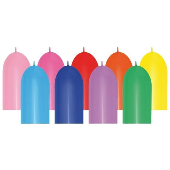 Betallatex 660 Fashion Assortment Link-O-Loons Latex Balloons (50 ct)
