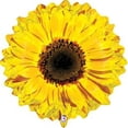thumbnail image 1 of Betallic 66641 24 in. Yellow Flower Shape Balloon, 1 of 2