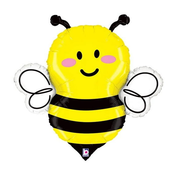 Betallic 91839 34 in. Just Bee Shape Flat Balloon