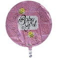 thumbnail image 1 of Betallic Baby Girl Bee Holographic Balloon, 18", Multicolor, 1 of 2
